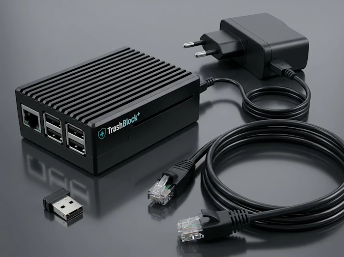 TrashBlock+ Lieferumfang